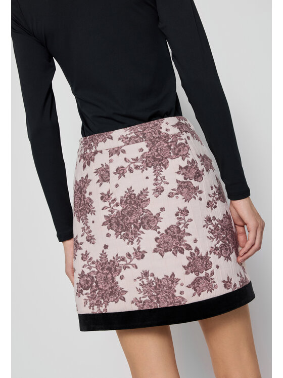 BIZUU BIZUU Mini sukně ALLANI Béžová Standard Fit