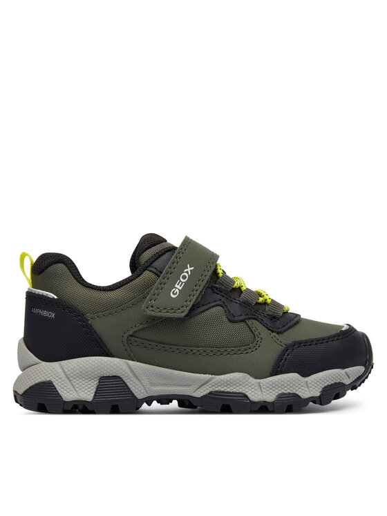 Geox Geox Sneakersy J Magnetar Boy B Abx J463ZB 050FU C0914 M Tmavě zelená
