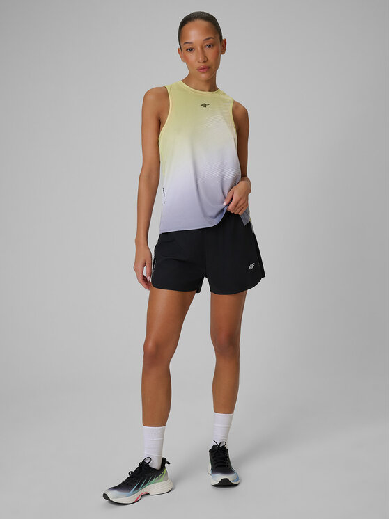 4F 4F Szorty sportowe JOY MOTION Czarny Regular Fit