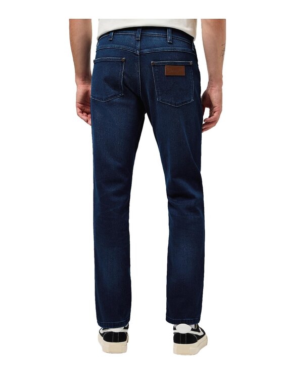 Wrangler Wrangler Jeansy 112360183 Granatowy Slim Fit
