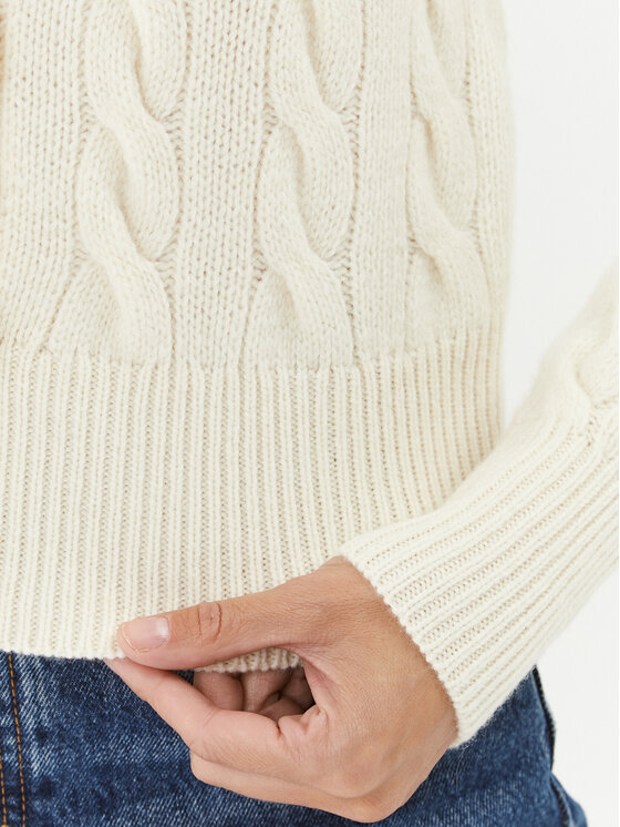 Polo Ralph Lauren Polo Ralph Lauren Cardigan 211910443003 Écru Regular Fit