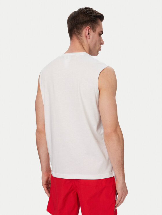 adidas adidas Tank top Trefoil Essentials KE3396 Biela Regular Fit