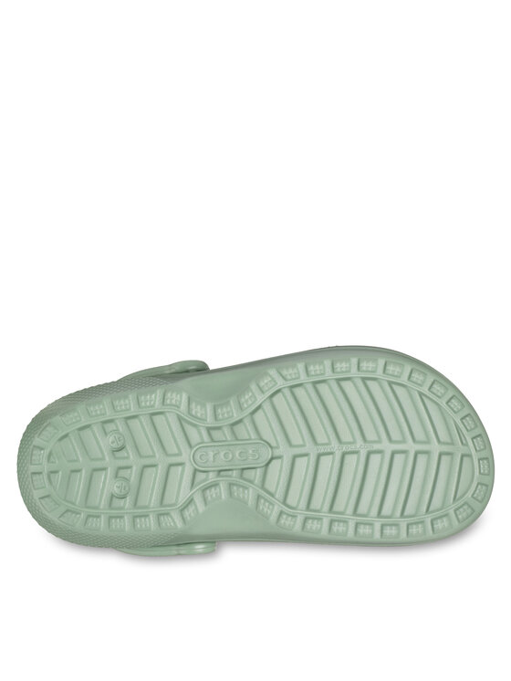 Crocs Crocs Šlepetės Classic Lined Clog 203591 Žalia