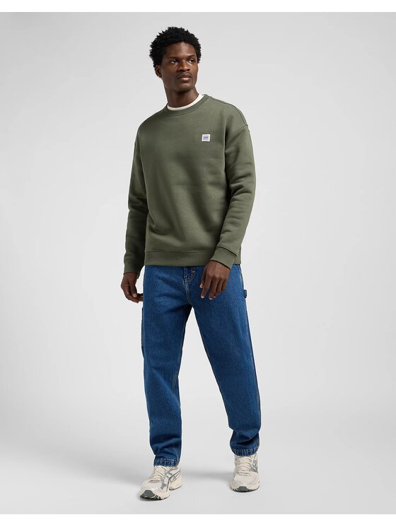 Lee Lee Felpa WORKWEAR Verde Regular Fit