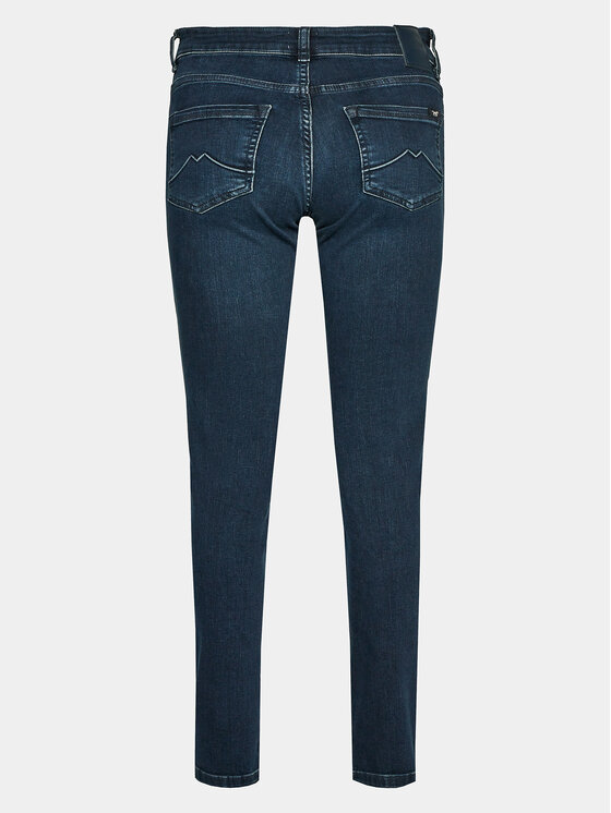 Mustang Mustang Jeans hlače Shelby 1013582 Mornarsko modra Slim Fit