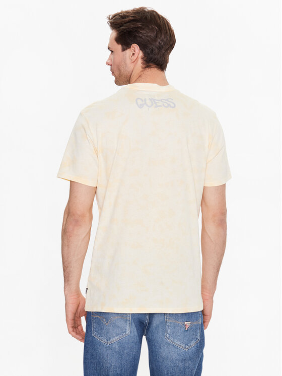 T-shirt Spaceman M3GI79 K9RM3 Giallo Regular Fit