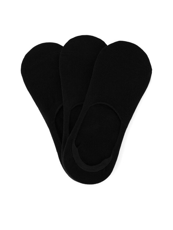 Sprandi Súprava 3 párov krátkych pánskych ponožiek 0MB-001-SS24 (3-pack) Čierna