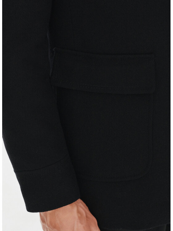 Pako Lorente Pako Lorente Płaszcz P24WF-7X-007 Czarny Classic Fit