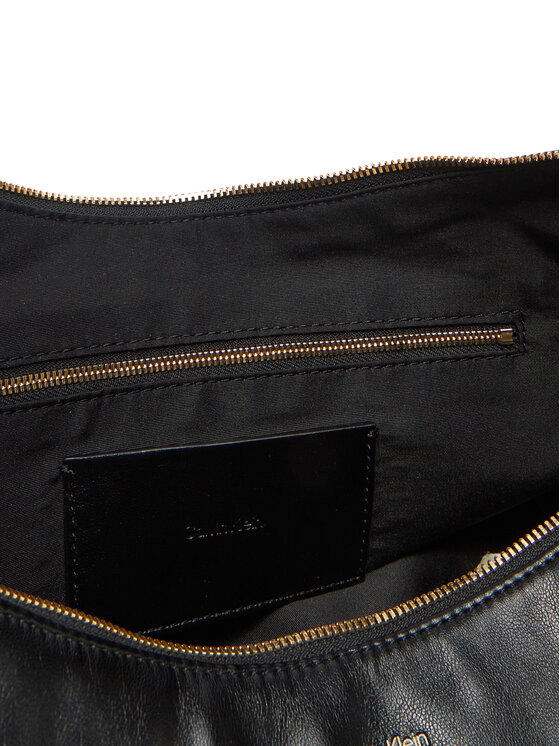 Calvin Klein Calvin Klein Kabelka Pinched Soft Crescent Lg LV04F3009G Černá