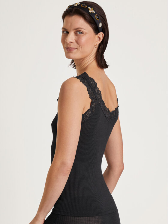Calida Calida Tričko 12999 Čierna Slim Fit