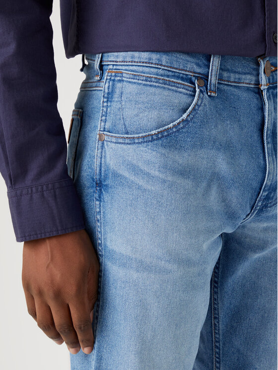 Wrangler Wrangler Jeansy Greensboro W15QYLZ70 112330710 Niebieski Regular Fit