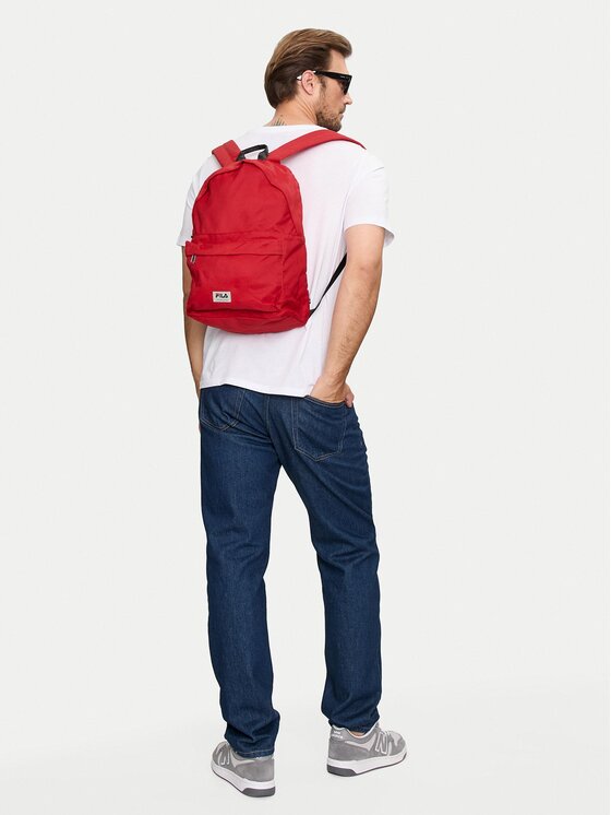 Fila Fila Batoh Boma Badge Backpack S’Cool Two FBU0079 Červená
