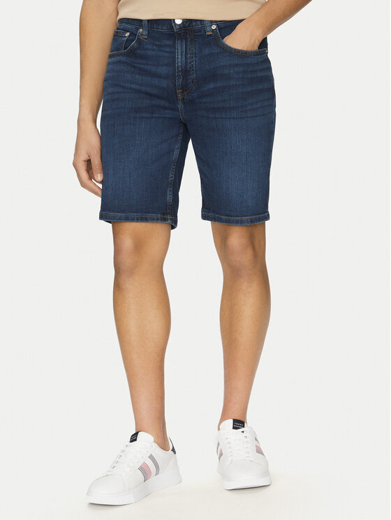 Férfi Farmer rövidnadrág Tommy Hilfiger, Méret: 34, Sötétkék, Brooklyn MW0MW39196