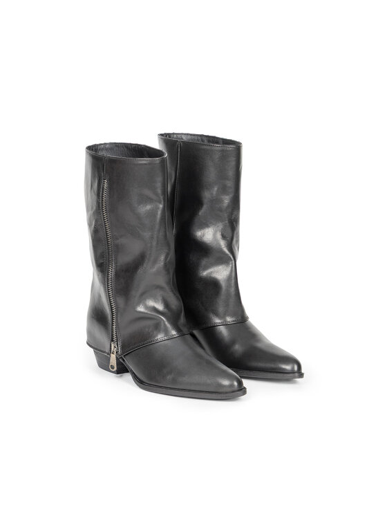 Deni Cler Milano Deni Cler Milano Kozaki T-DC-B564-E5-77-90-1 Czarny