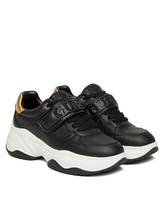 Guess Guess Sportcipők FLFHNN ELE12 Fekete