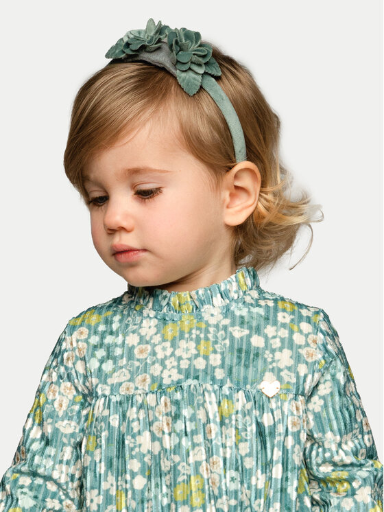 Mayoral Mayoral Rochie de zi 2923 Verde Regular Fit