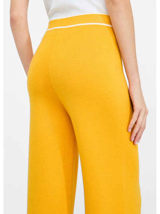 Liu Jo Liu Jo Pantaloni di tessuto TF5252MS59LC3761 Giallo Regular Fit