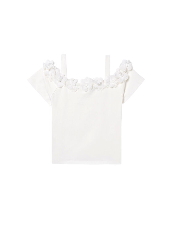 Mayoral Mayoral Majica 6003 Écru Regular Fit