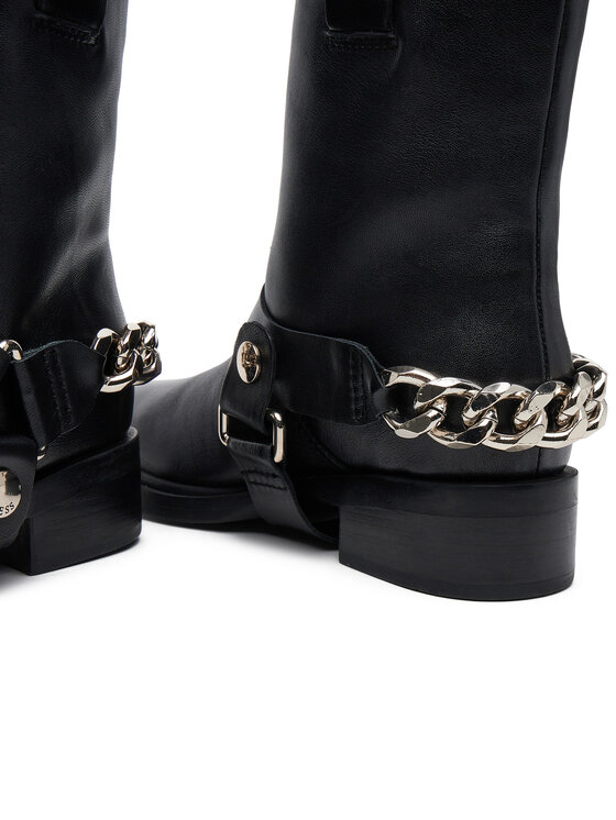 Guess Guess Stivali texani Ruben FL7RUB LEA10 Nero
