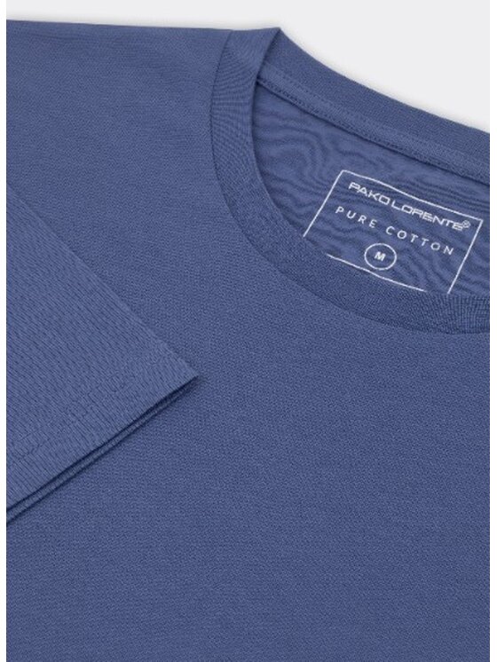 Pako Lorente Pako Lorente T-Shirt P25SF-TT-003 Granatowy Regular Fit