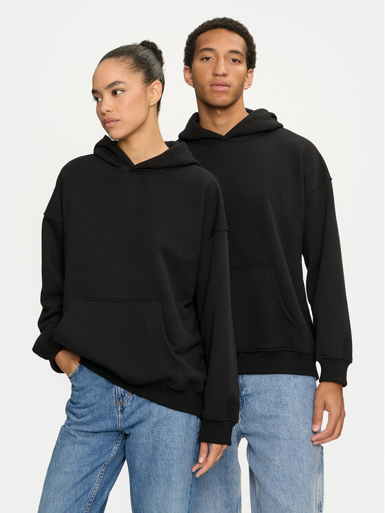 2005 2005 Bluză Unisex Blank Negru Loose Fit