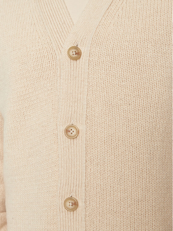 Selected Homme Selected Homme Strickjacke Cody 16095620 Beige Relaxed Fit