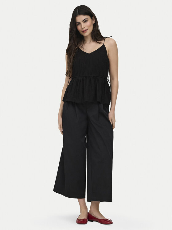 ONLY ONLY Felső Nele 15370325 Fekete Regular Fit
