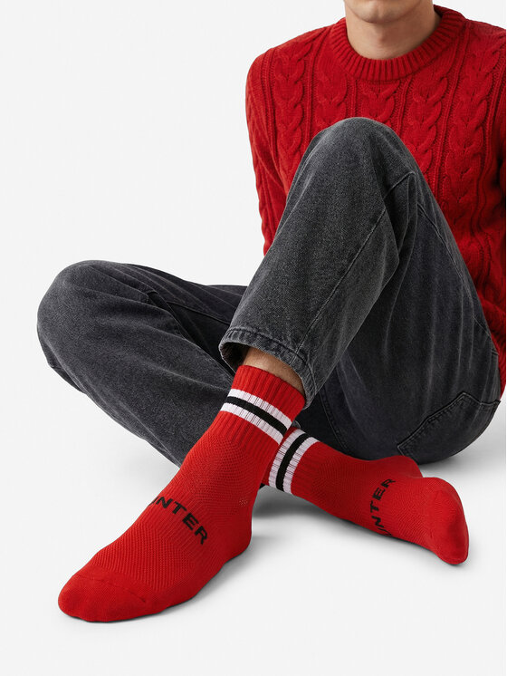 Hunter Hunter Pikad sokid AS_HUNTER_02Z_SS25 (3-PACK) Värviline