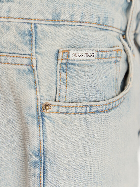 Guess Jeans Guess Jeans Джинсові шорти M4YD37 D5M51 Голубий Regular Fit