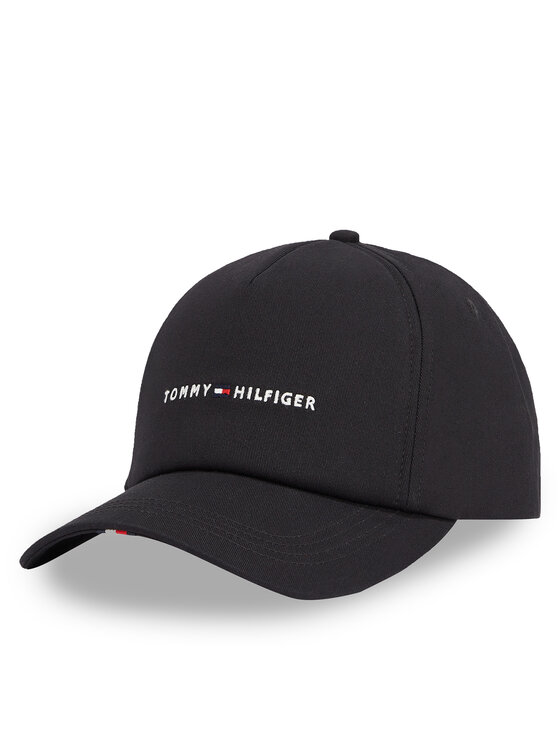 Tommy Hilfiger Tommy Hilfiger Šilterica Th Foundation Soft 6 Panel Cap AM0AM13162 Crna