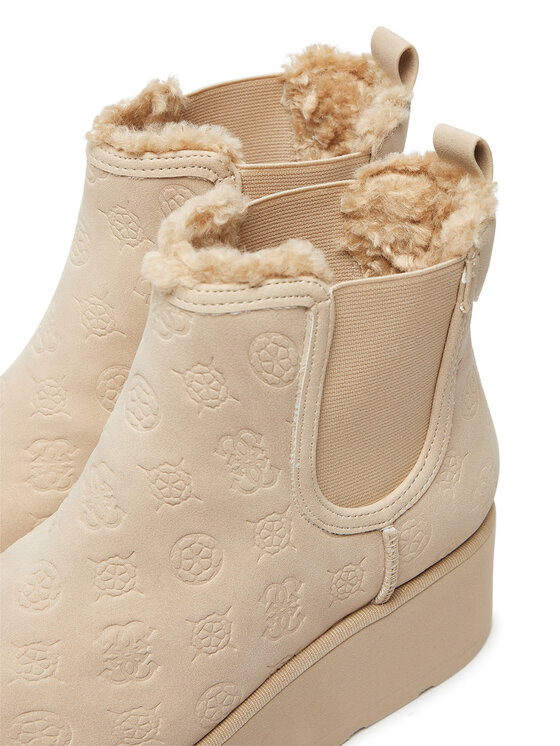 Guess Guess Čizme Jilaine FLFJIL FAL10 Bež