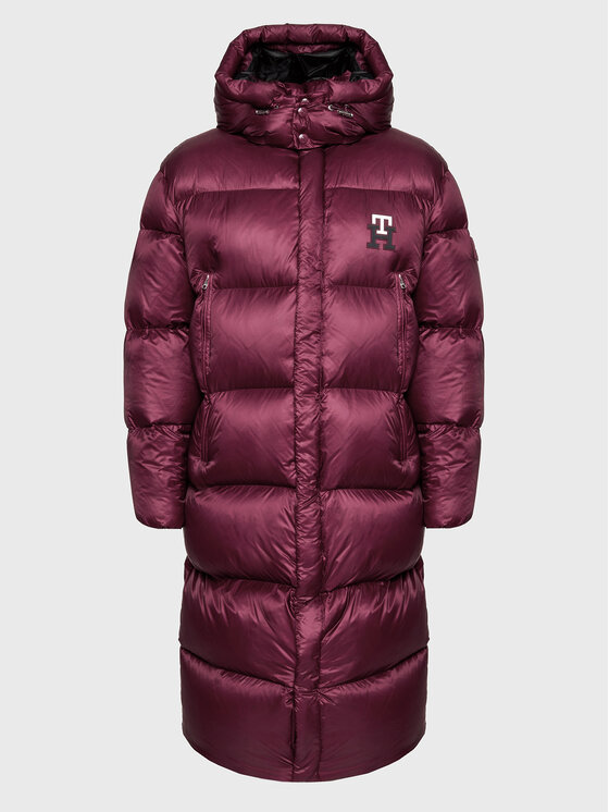 Tommy Hilfiger Daunenjacke Zero Gravity MW0MW27686 Dunkelrot 
