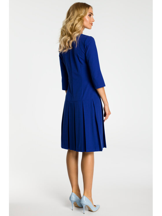 Made of Emotion Made of Emotion Abito da cocktail M336 Blu A-Line Fit
