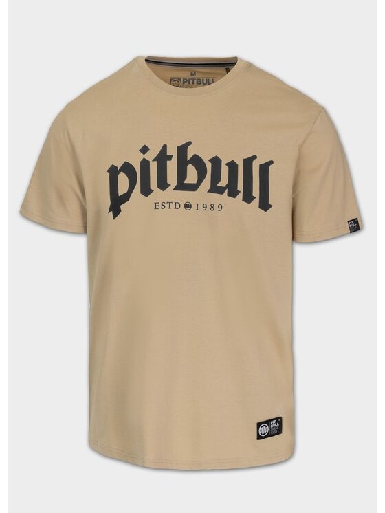 PITBULL PITBULL T-Shirt O'SIDE Beżowy Regular Fit
