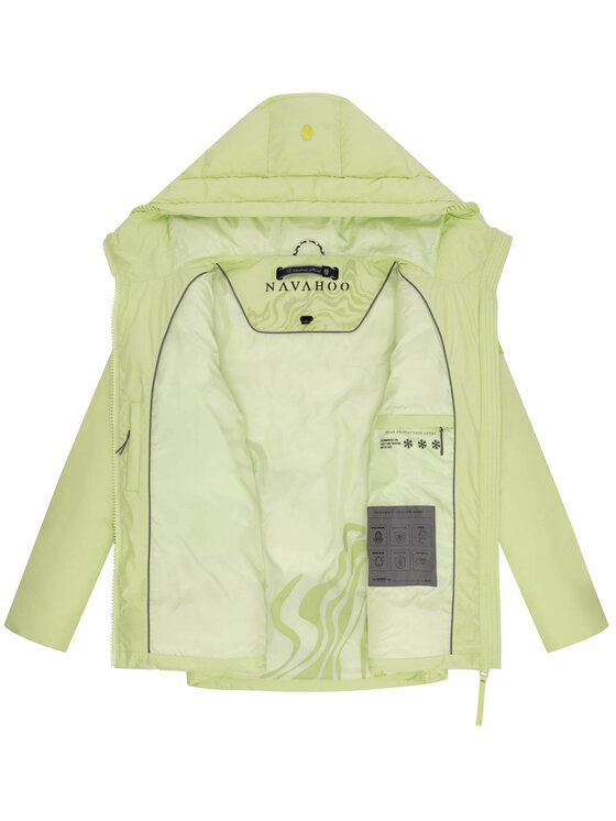 Navahoo Navahoo Kurtka zimowa Pastellzauber Zielony Regular Fit