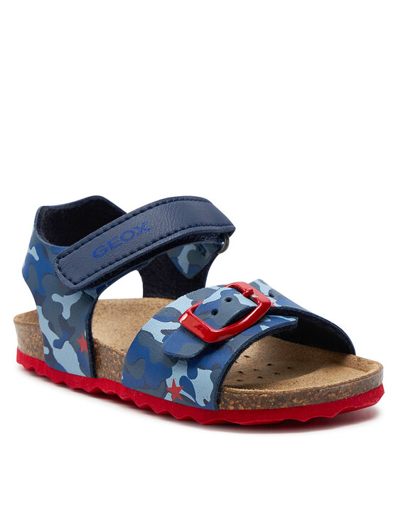 Geox Geox Sandály B Sandal Chalki Boy B922QA 00454 C0735 M Tmavomodrá