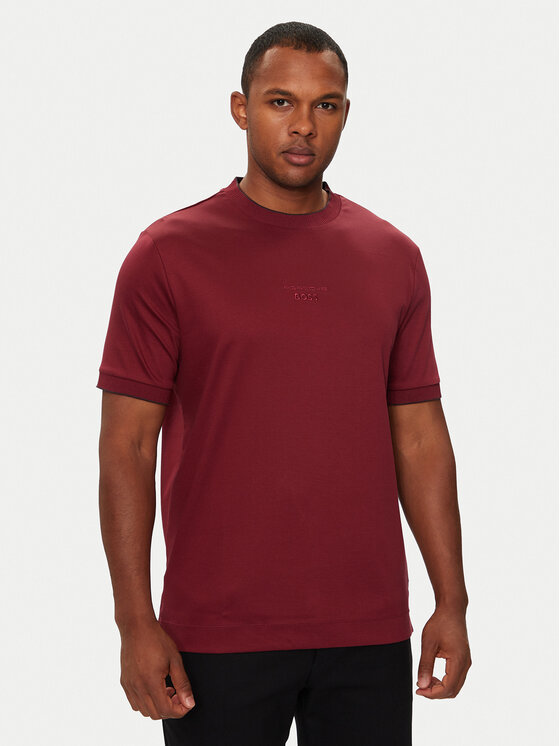 Boss Tricou H-Thompson 40_PS 50518631 Roșu Regular Fit
