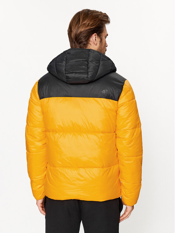 4F 4F Зимно яке 4FAW23TDJAM243 Оранжев Regular Fit