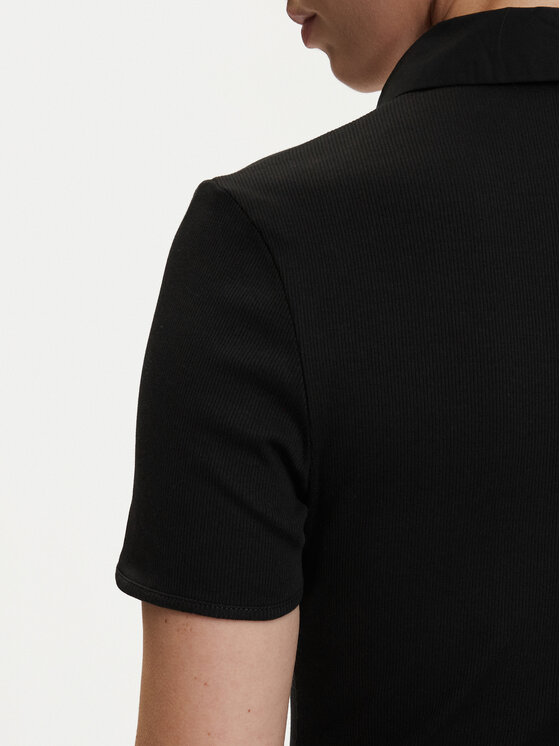 Tommy Jeans Tommy Jeans Kleid für den Alltag DW0DW22331 Schwarz Slim Fit