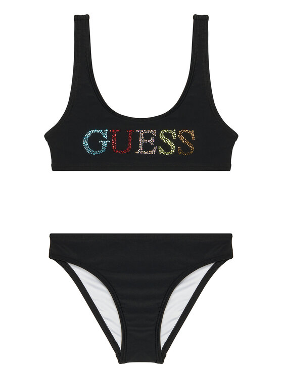 Guess Costum de baie J6GZ28 KCA60 Negru
