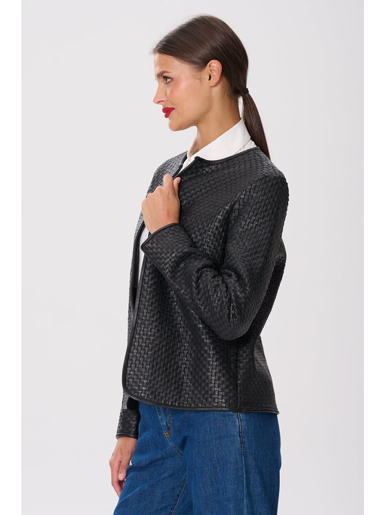 Castellani Castellani Marynarka Serena Czarny Regular Fit