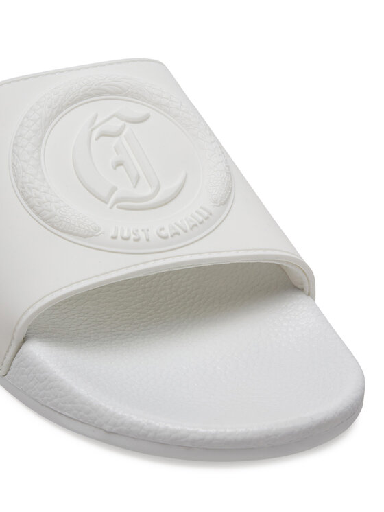 Just Cavalli Just Cavalli Ciabatte 78QA3SZ4 Bianco