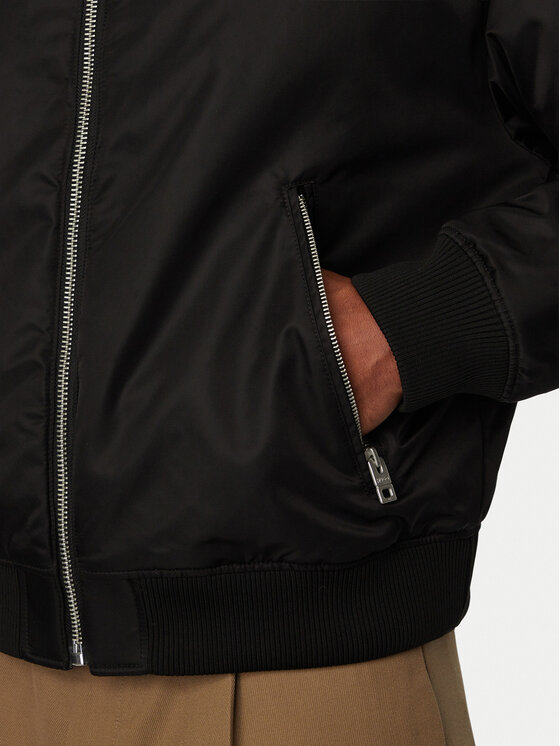 HUGO HUGO Kurtka bomber Bremo2641 50567242 Czarny Regular Fit