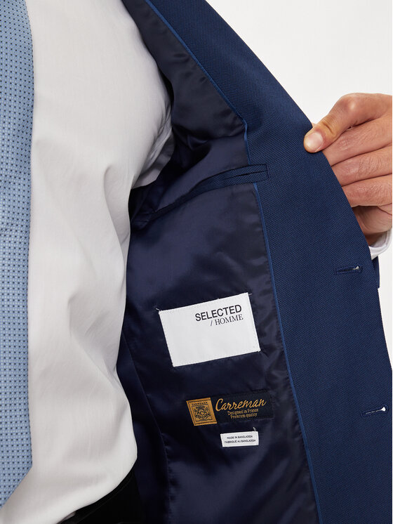 Selected Homme Selected Homme Σακάκι 16092418 Μπλε Slim Fit