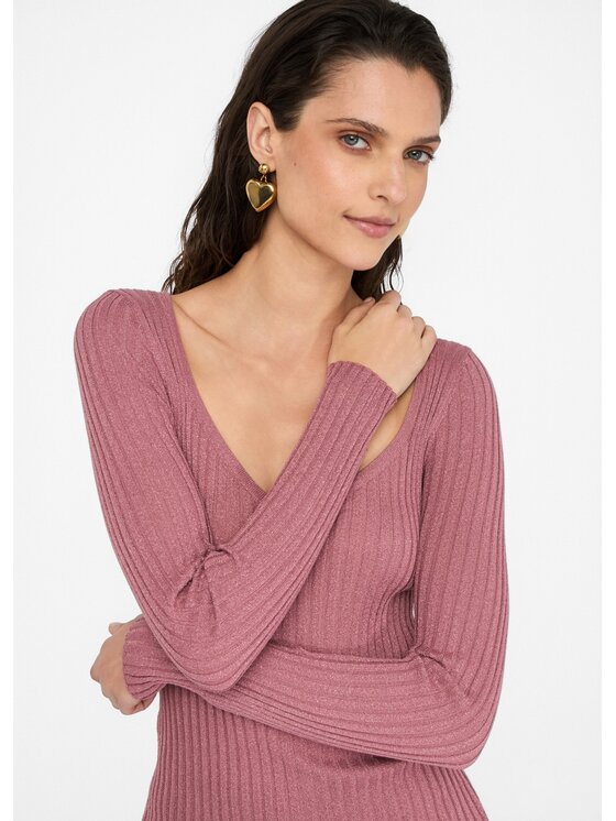 Liu Jo Liu Jo Maglione MF5388MS46J04989 Rosa Slim Fit