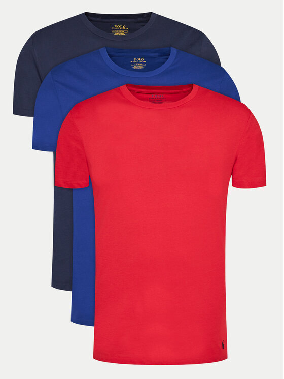 Polo Ralph Lauren Polo Ralph Lauren Set t-shirt majica﻿ 714830304031 Šarena Slim Fit