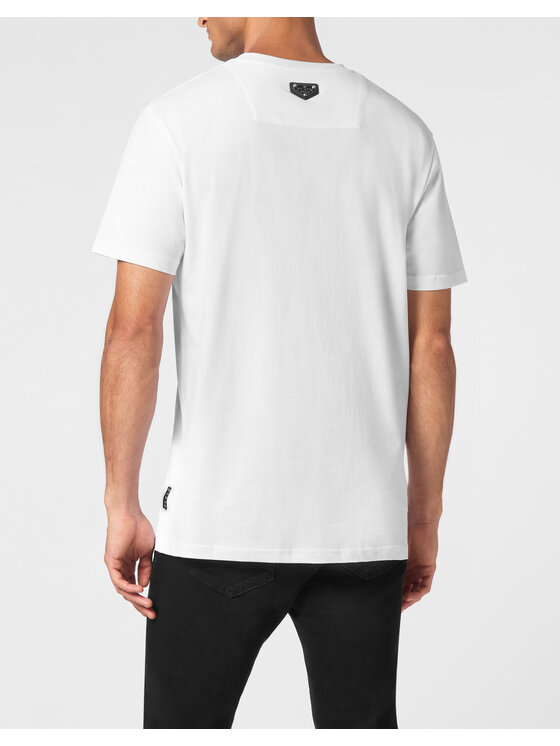 PHILIPP PLEIN PHILIPP PLEIN T-Shirt 9411 Bílá Regular Fit
