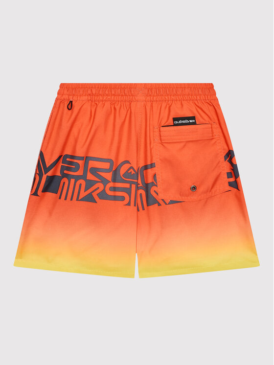 Quiksilver Quiksilver Kupaće gaće i hlače Word block 14" EQBJV03403 Crvena Regular Fit