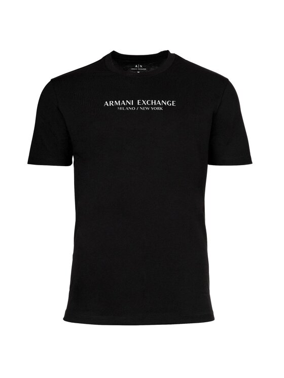 Armani Exchange Armani Exchange T-shirt XM001280 AF10361 MC09E Crna Regular Fit