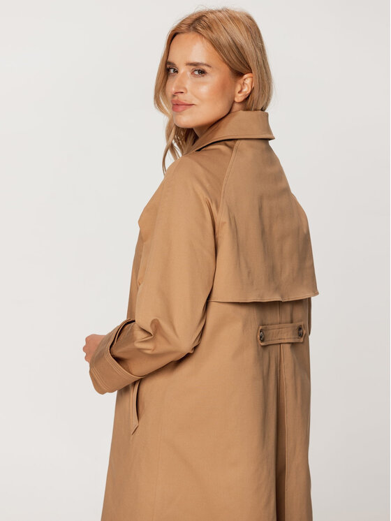 Willsoor Willsoor Trencz 66619 66620 Brązowy Regular Fit